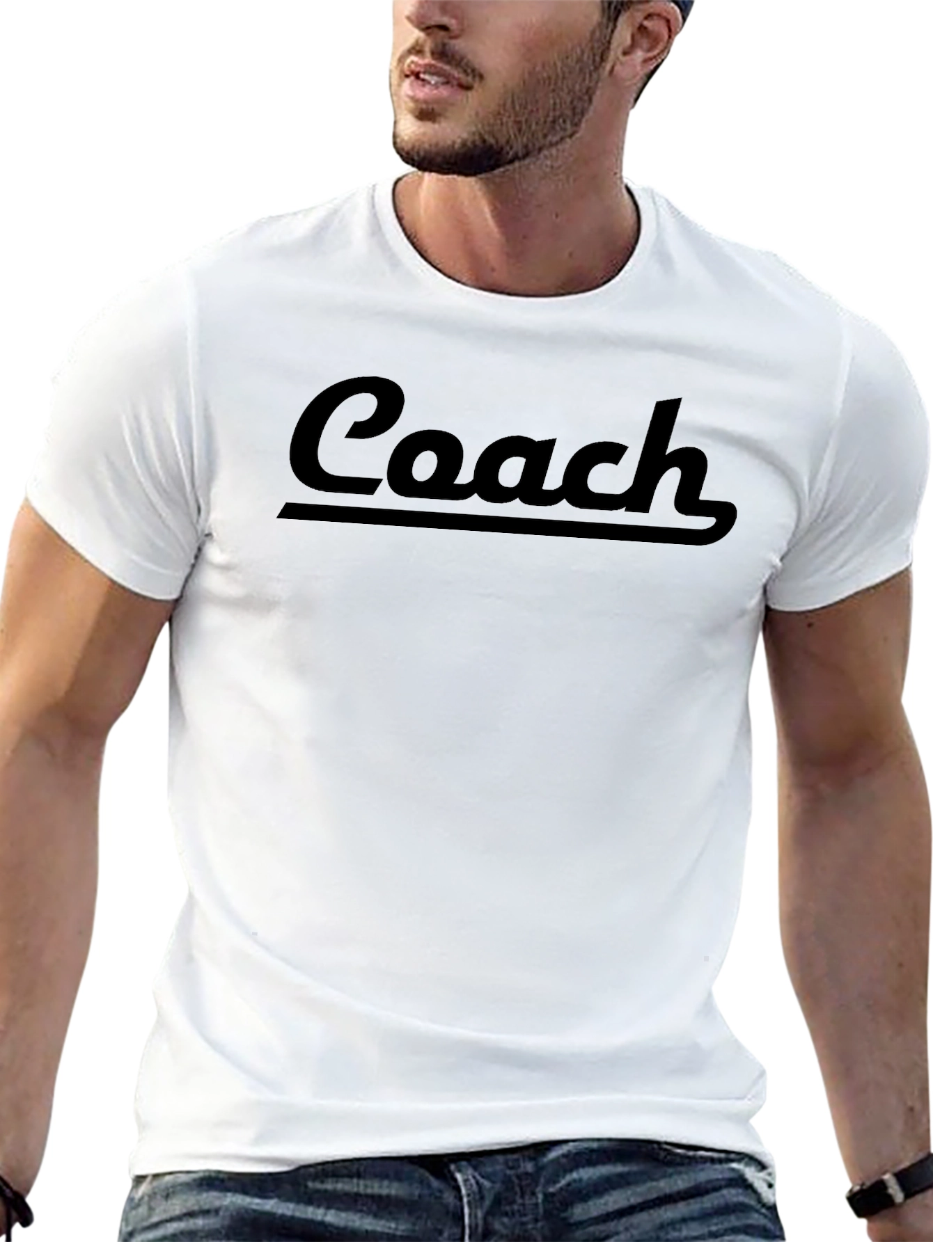 Coach Graphic T-Shirt - Black
