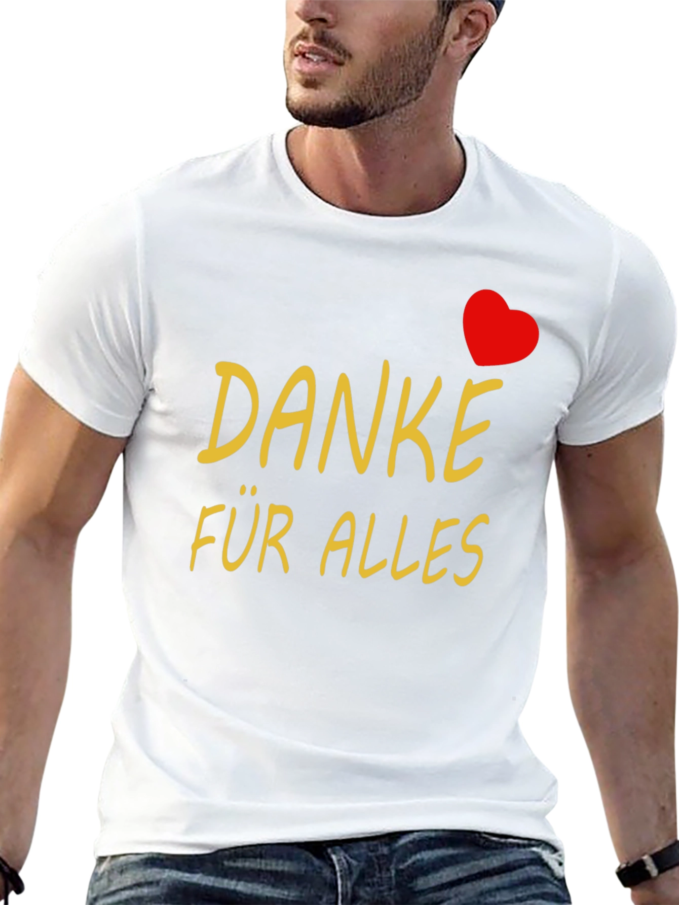 Danke Für Alles Black T-Shirt