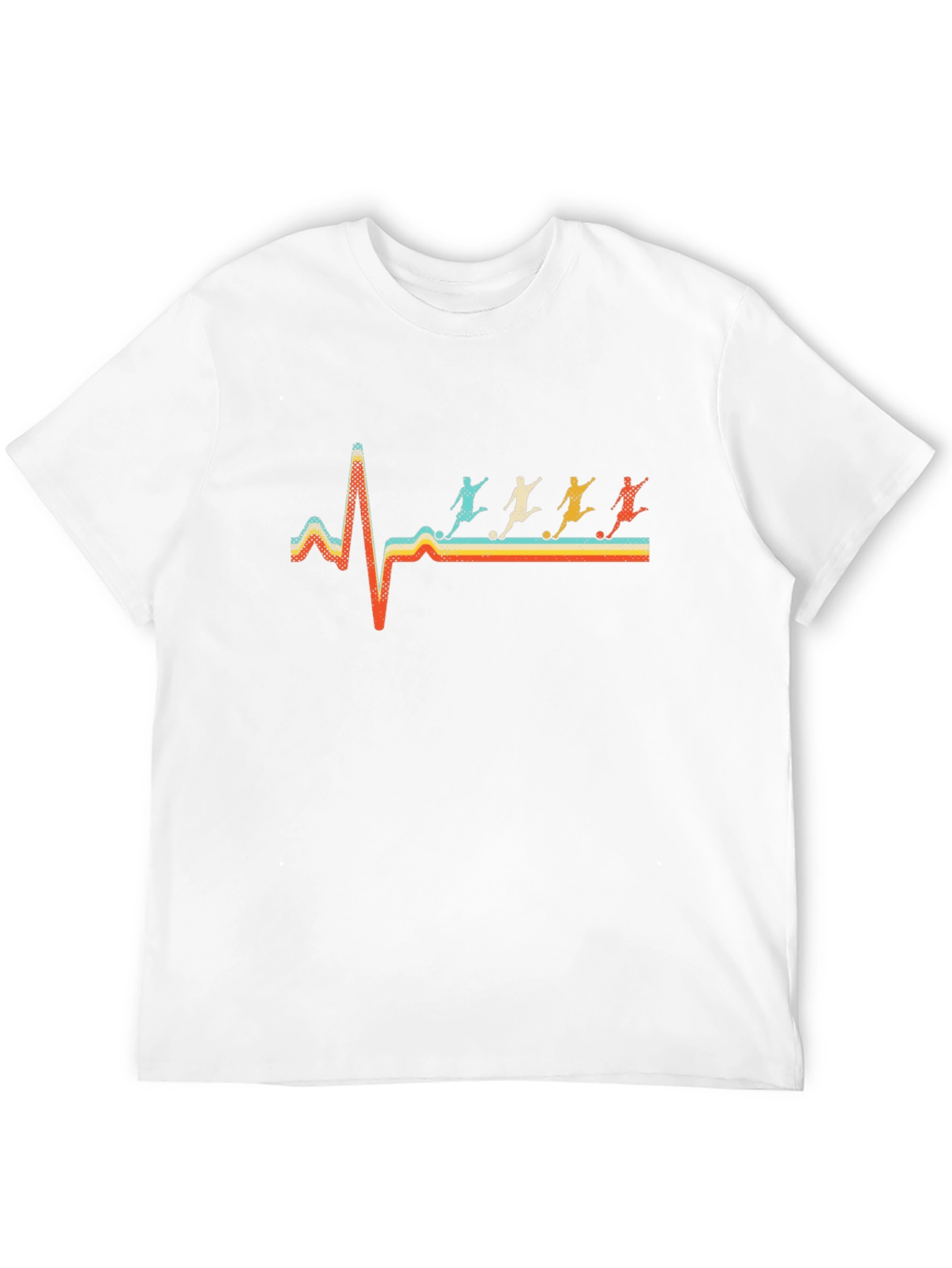Soccer Heartbeat Graphic Tee