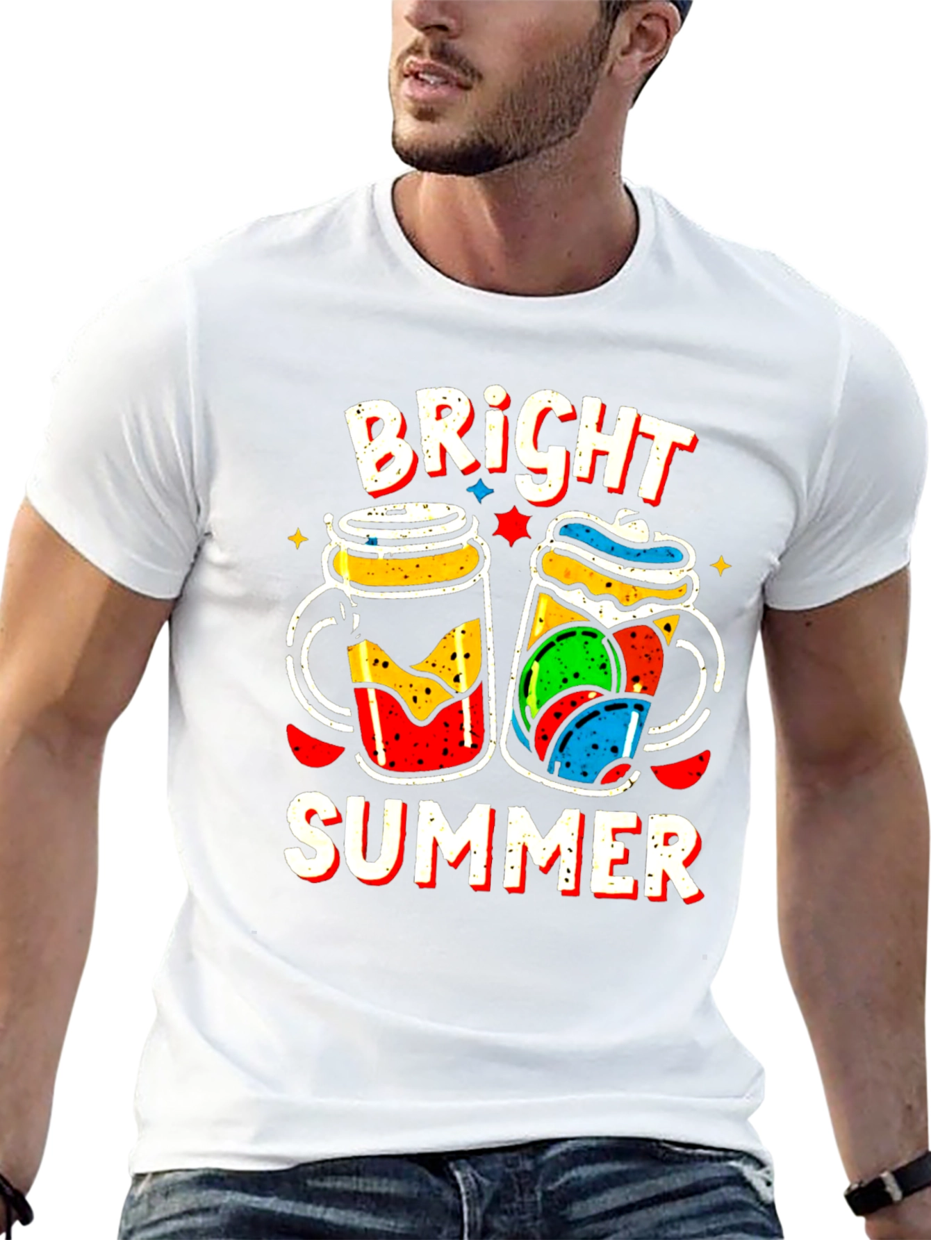 Bright Summer Graphic T-Shirt