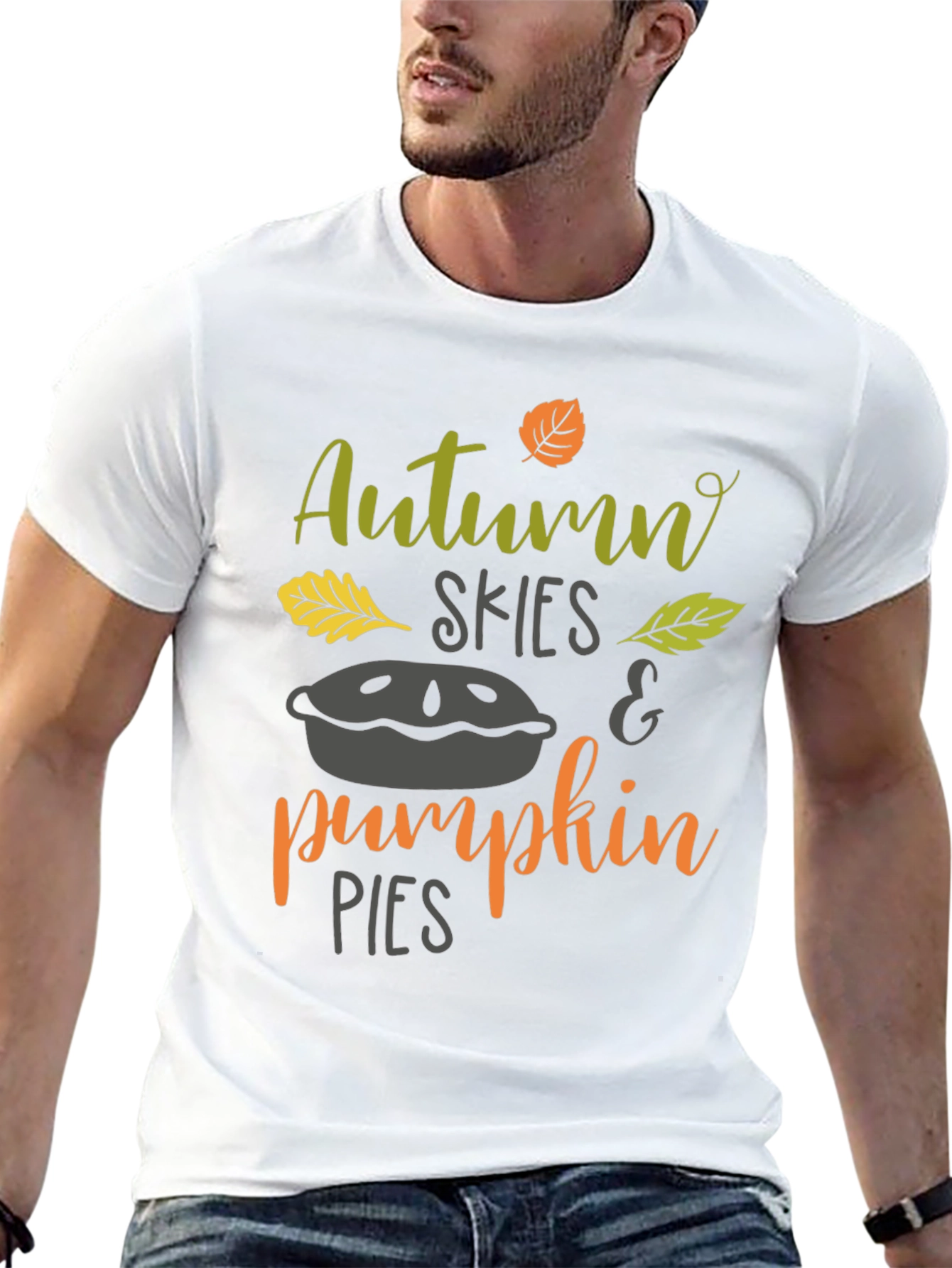Autumn Skies & Pumpkin Pies Graphic Tee