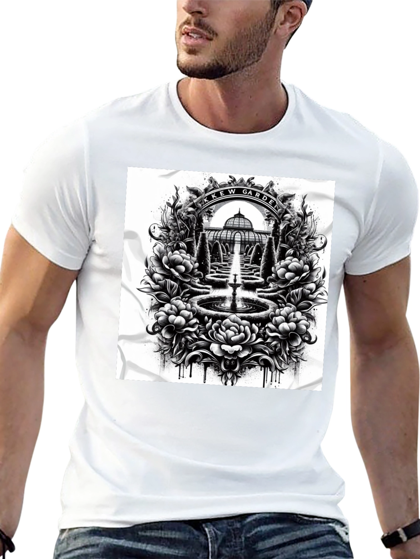 Kew Garden Black T-Shirt