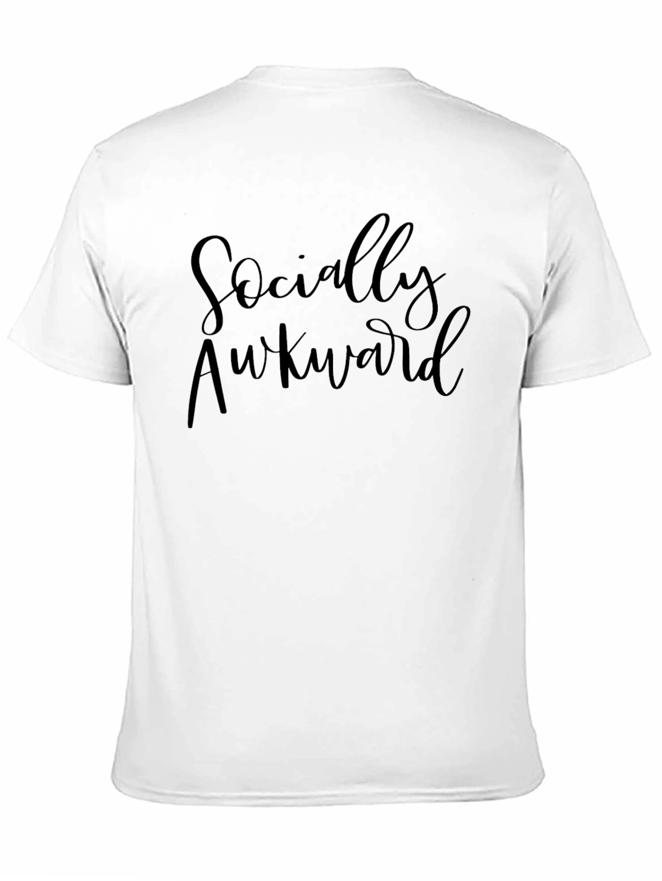 Socially Awkward Graphic Tee - Soft Cotton Blend