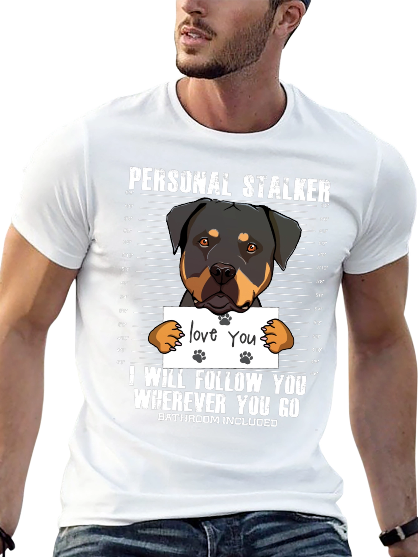 Personal Stalker Dog Lover T-Shirt