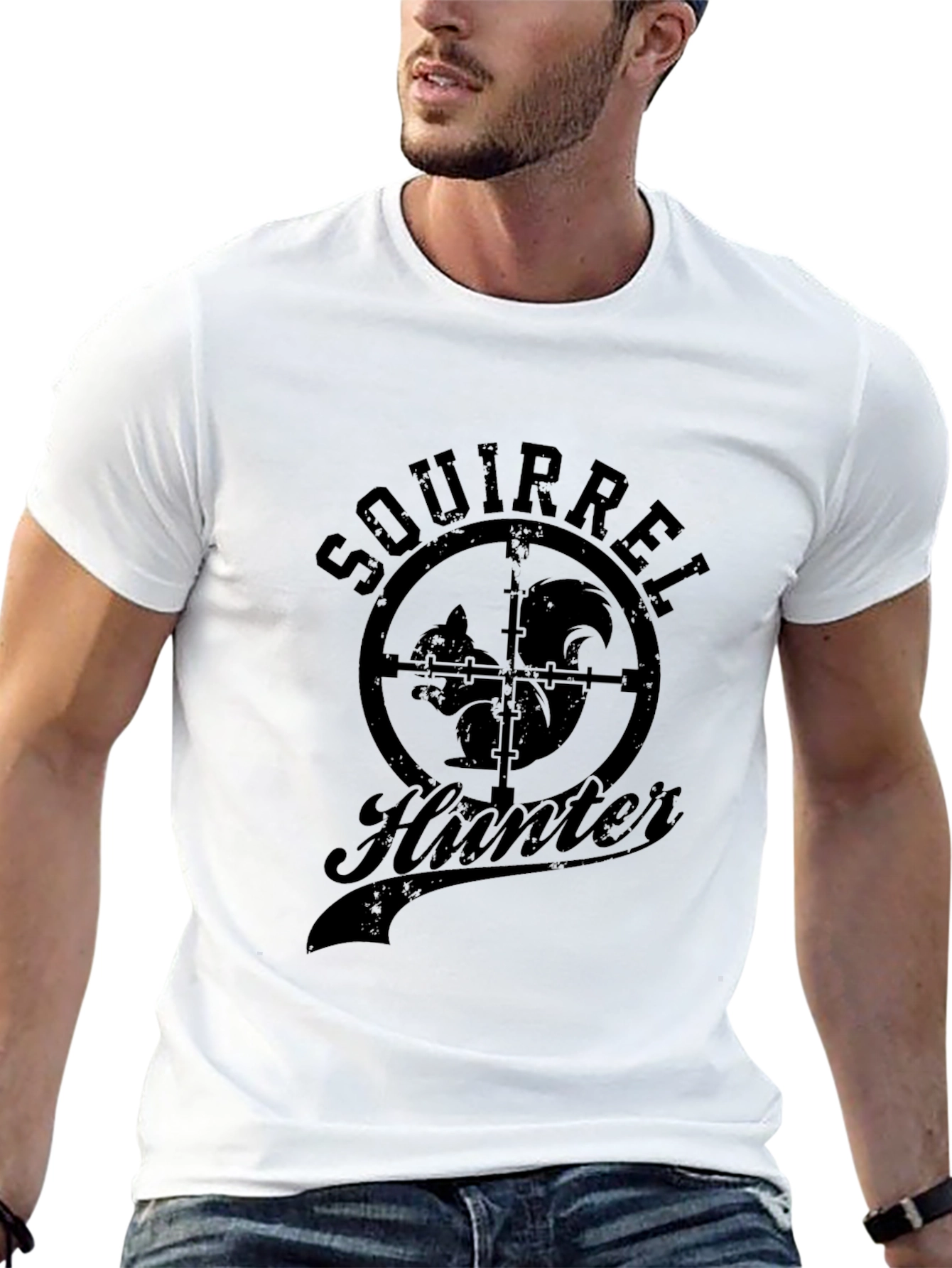 Squirrel Hunter Graphic Tee