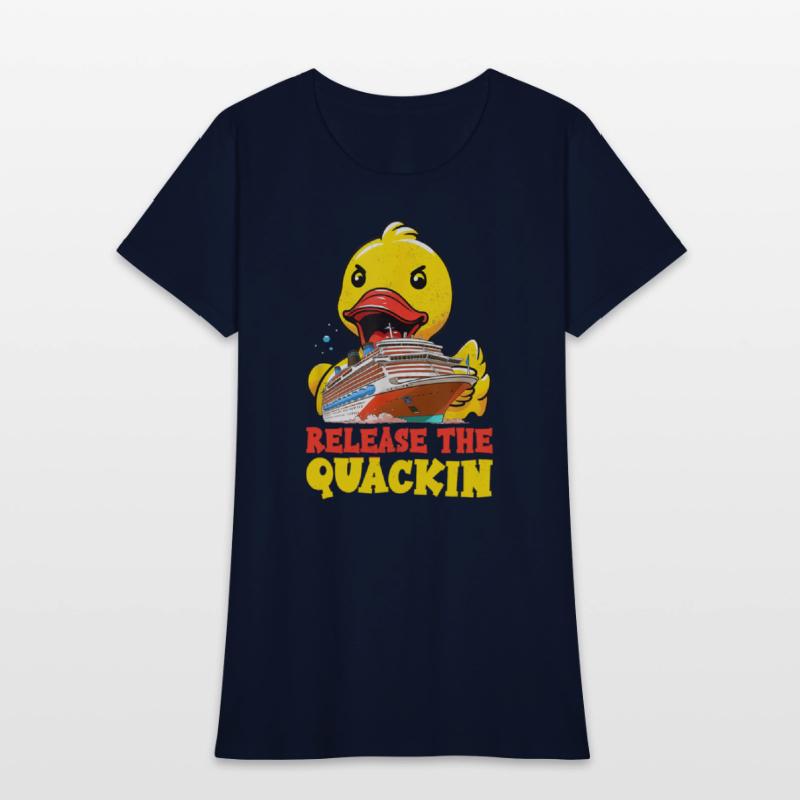 Release The Quackin Funny Rubber Duck Boat Cruise