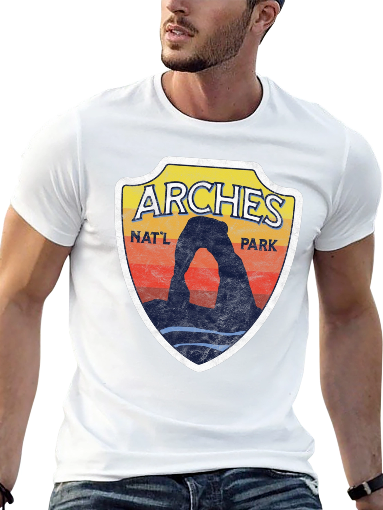 Arches National Park T-Shirt - Retro Graphic Tee
