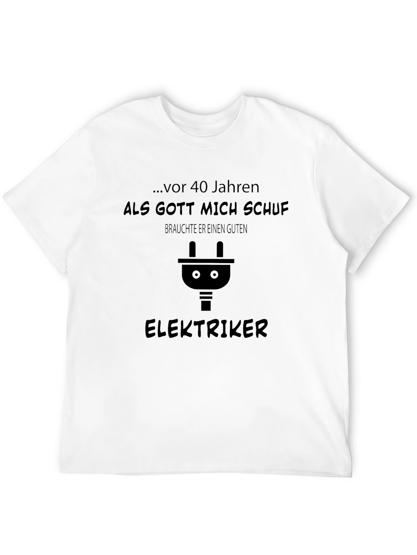 Funny Electrician T-Shirt - 40 Years