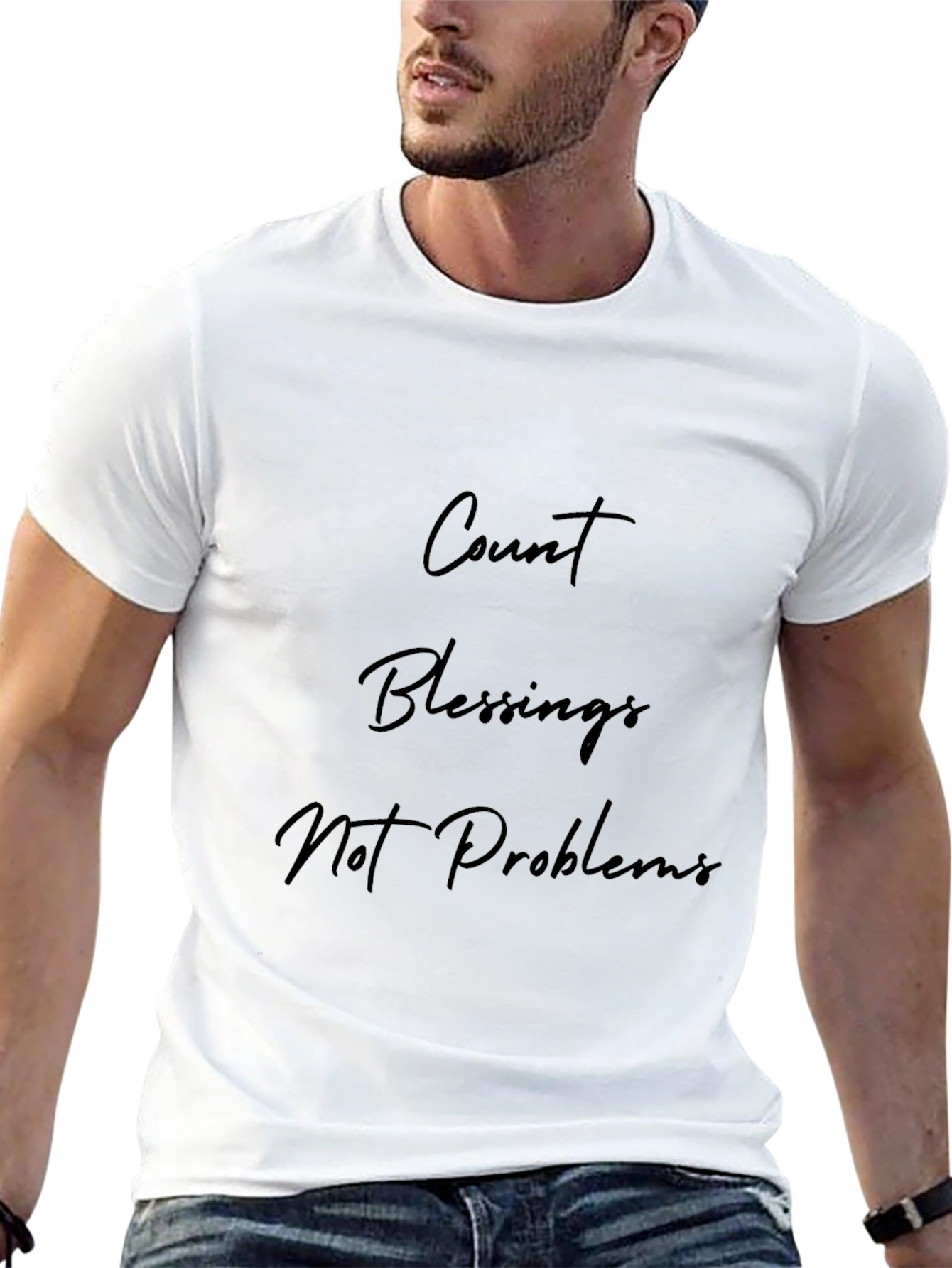 Count Blessings T-Shirt - Motivational Tee