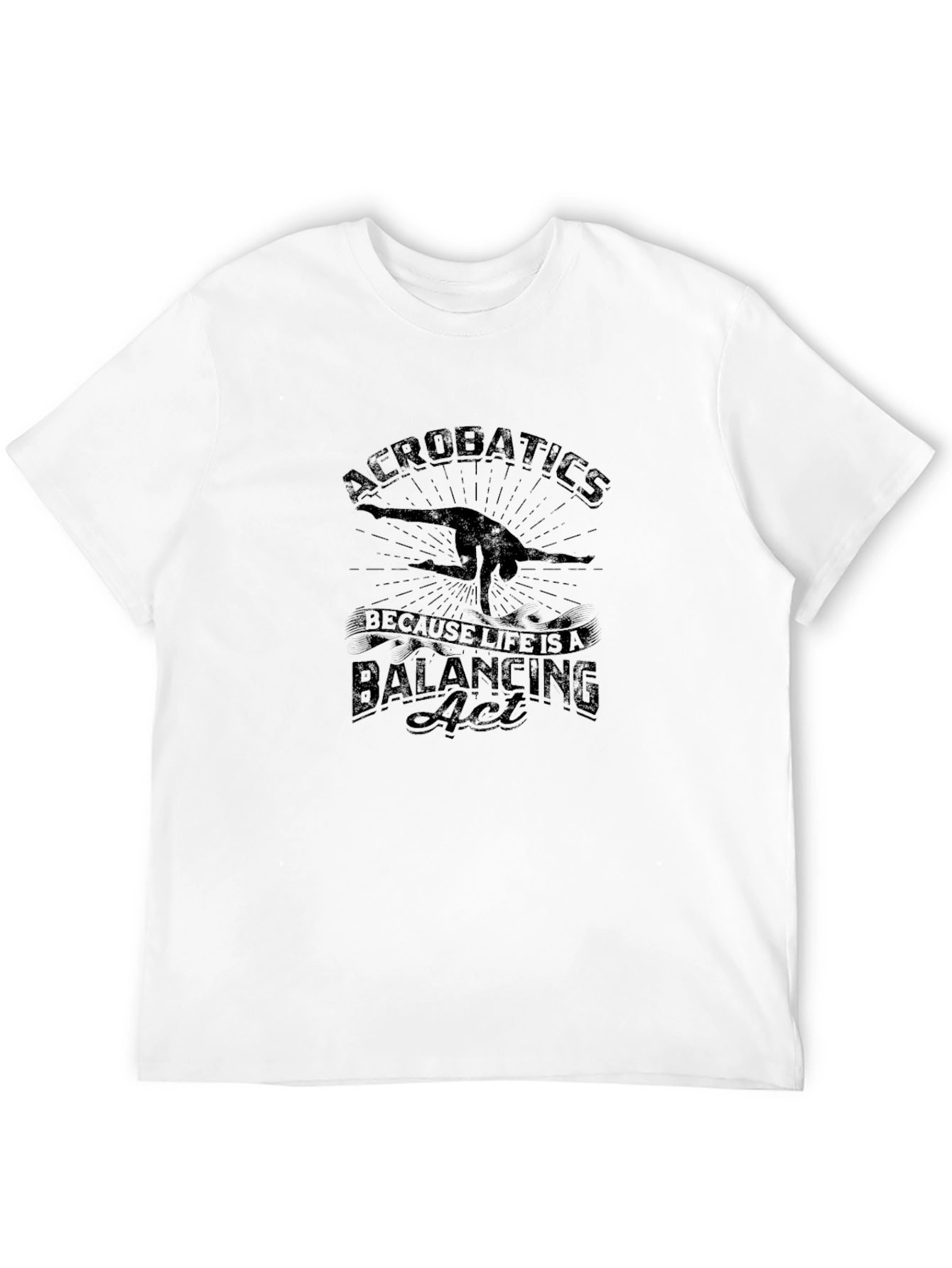 Acrobatics Balancing Act Graphic Tee