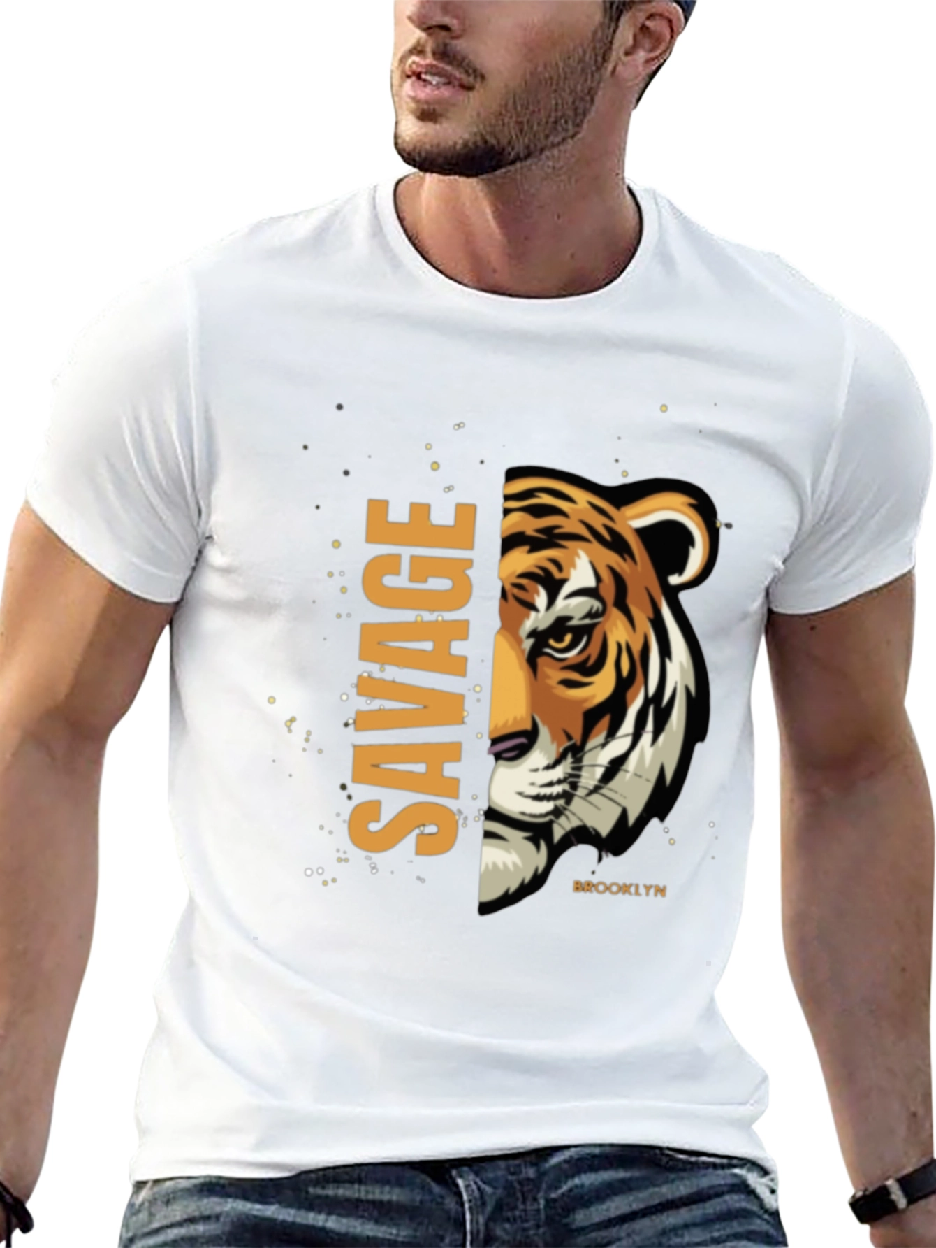 Savage Tiger Graphic Tee - Brooklyn Edition