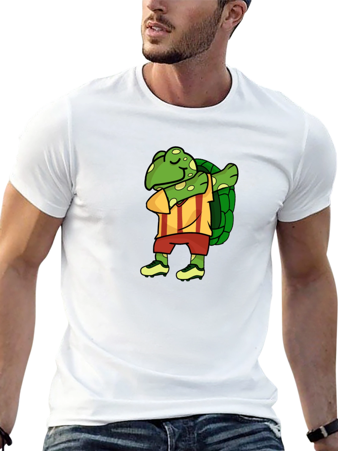 Dabbing Turtle Graphic Tee - Fun & Stylish