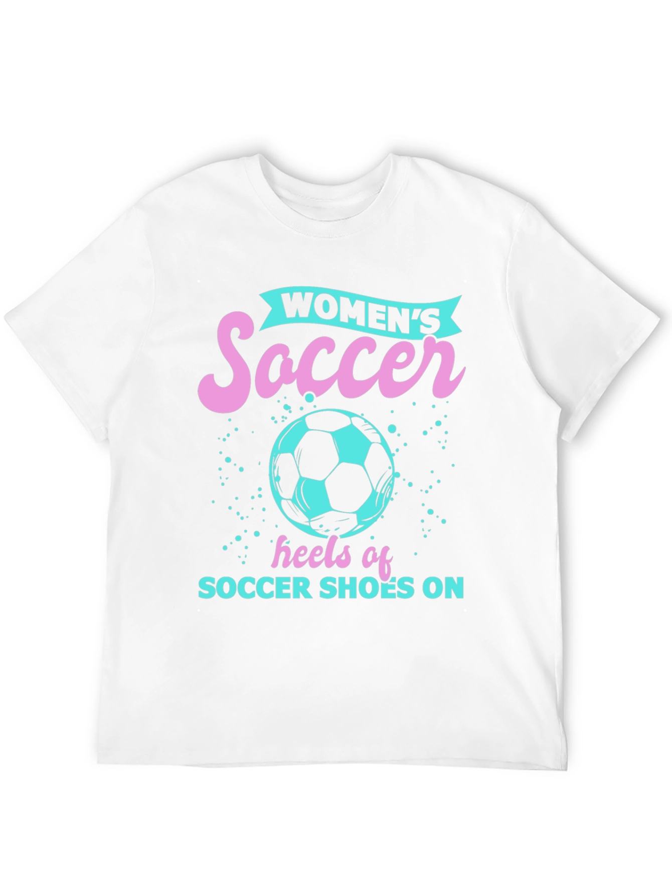 Womens Soccer Graphic Tee
