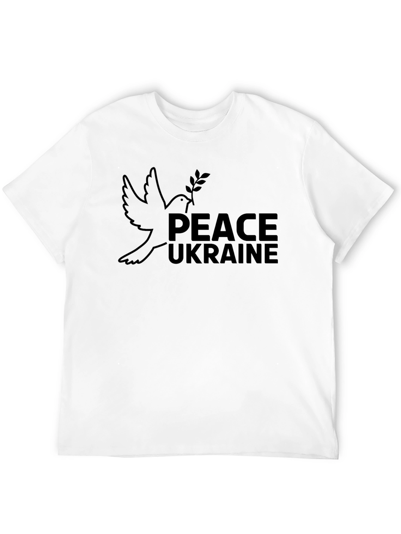 Peace Ukraine Dove T-Shirt