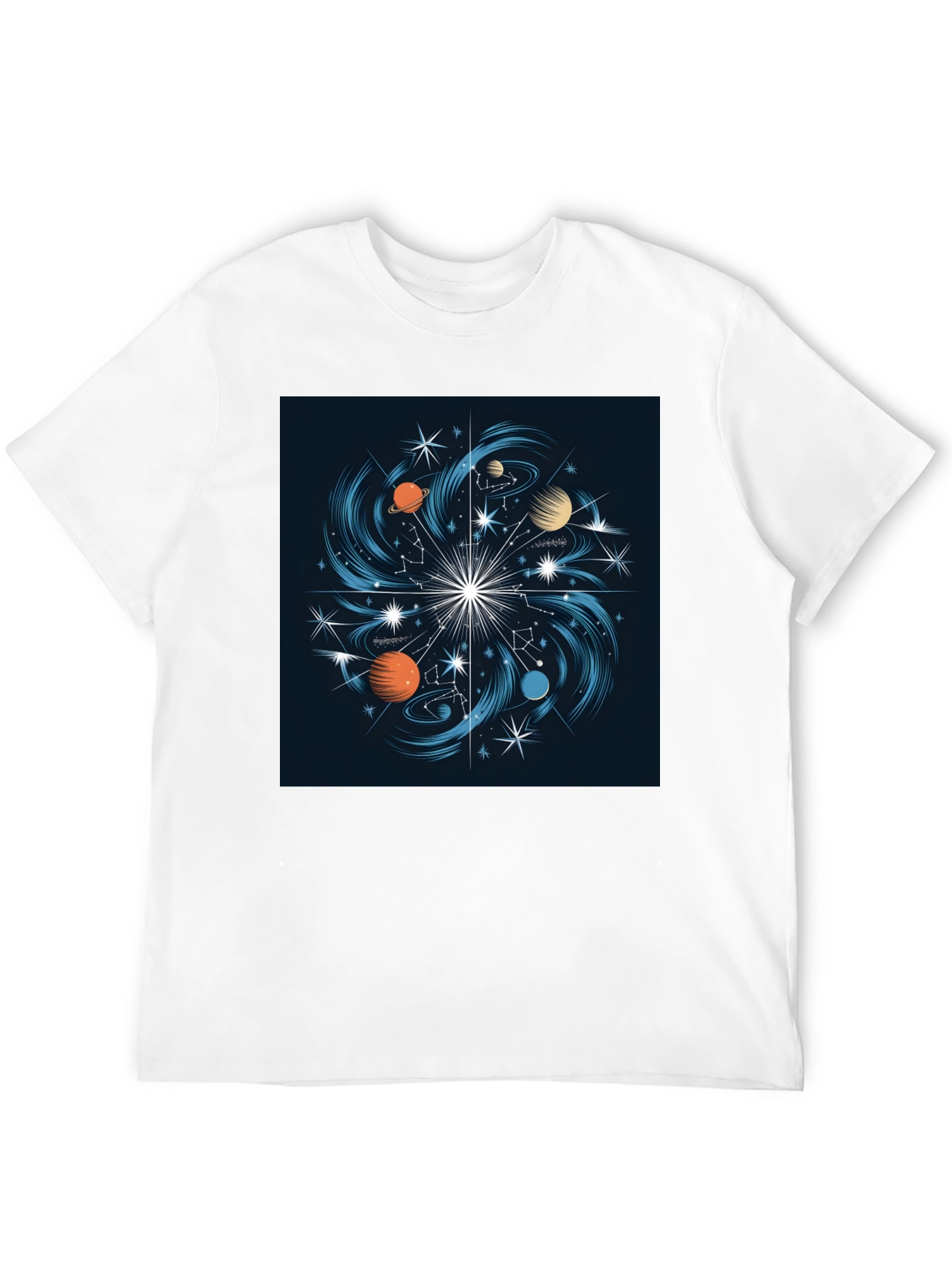 Cosmic Galaxy T-Shirt - Unisex Celestial Design