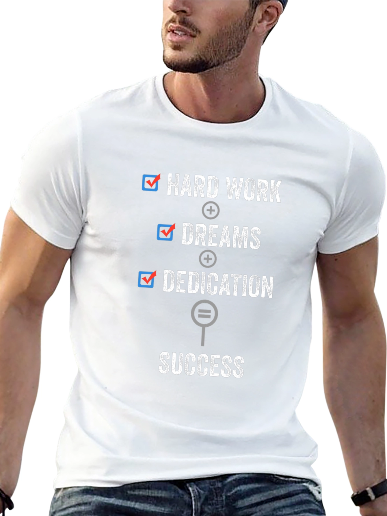 Hard Work + Dreams = Success Graphic Tee