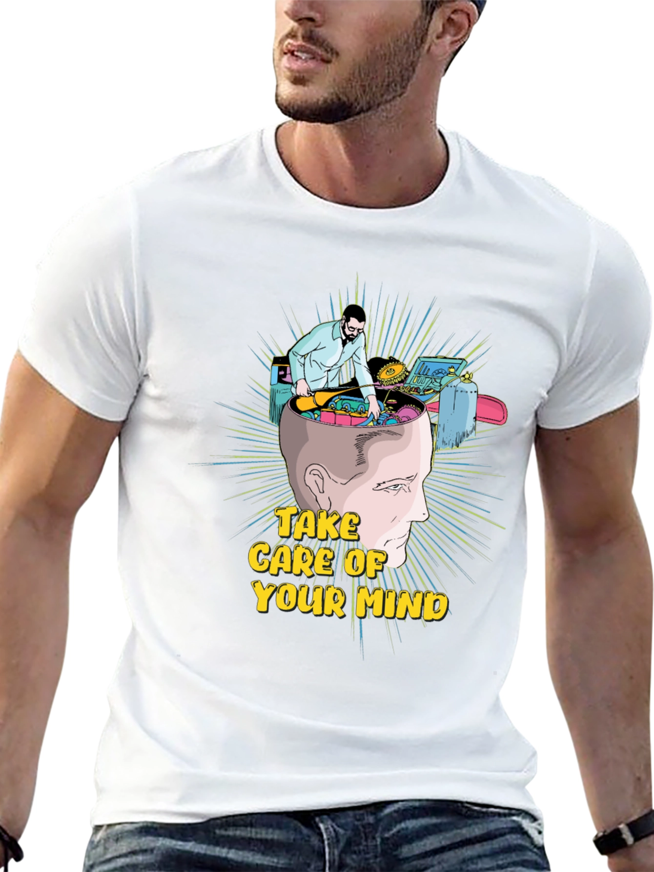 Take Care Of Your Mind Graphic T-Shirt