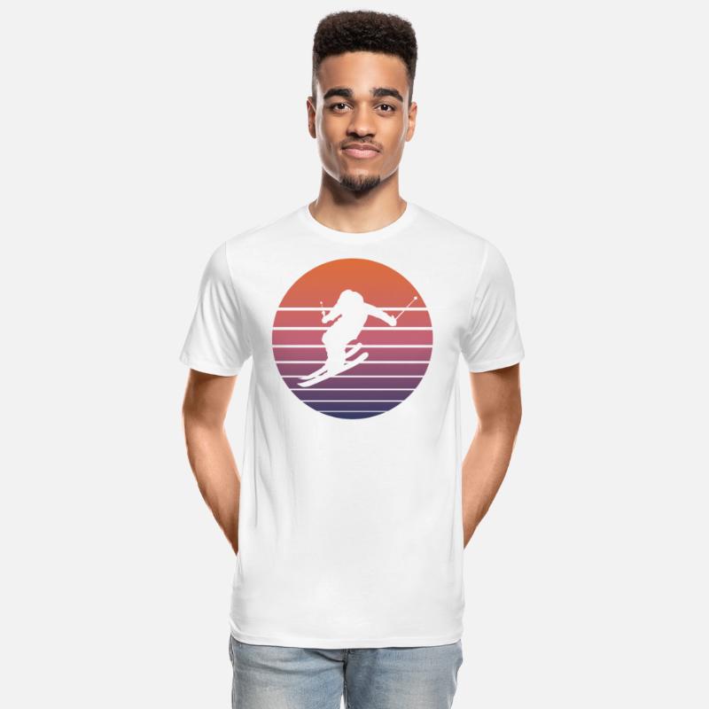 Ski Skier Winter Sports Skiing Retro Gift