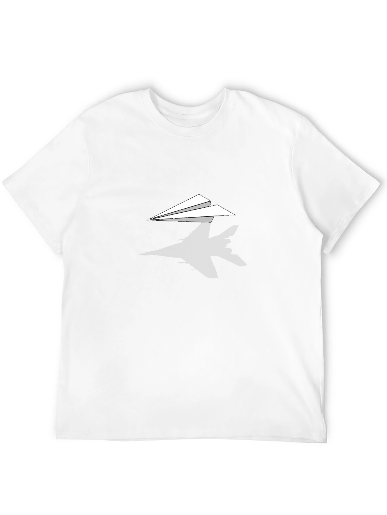 Paper Airplane T-Shirt - Sleek & Stylish Design