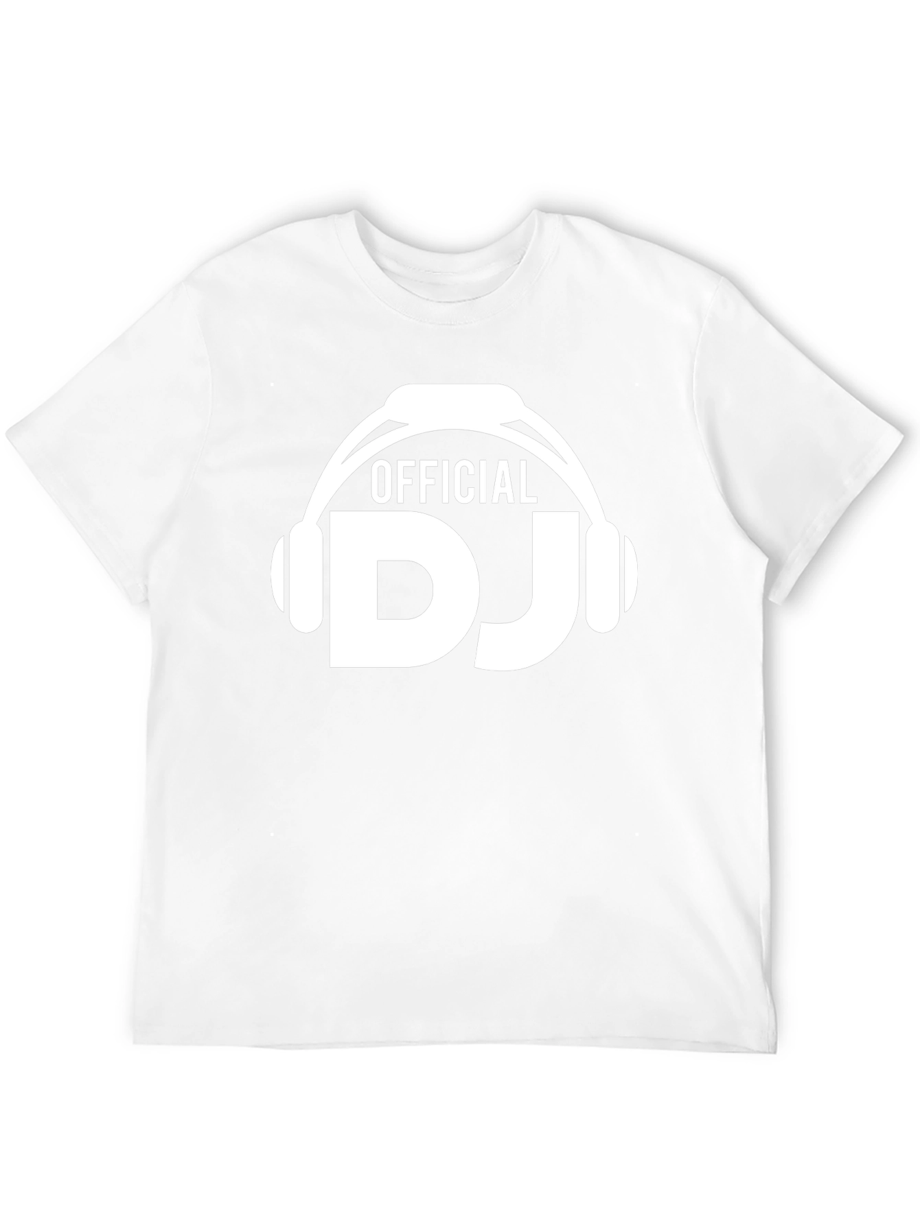 Official DJ Headphone Graphic T-Shirt