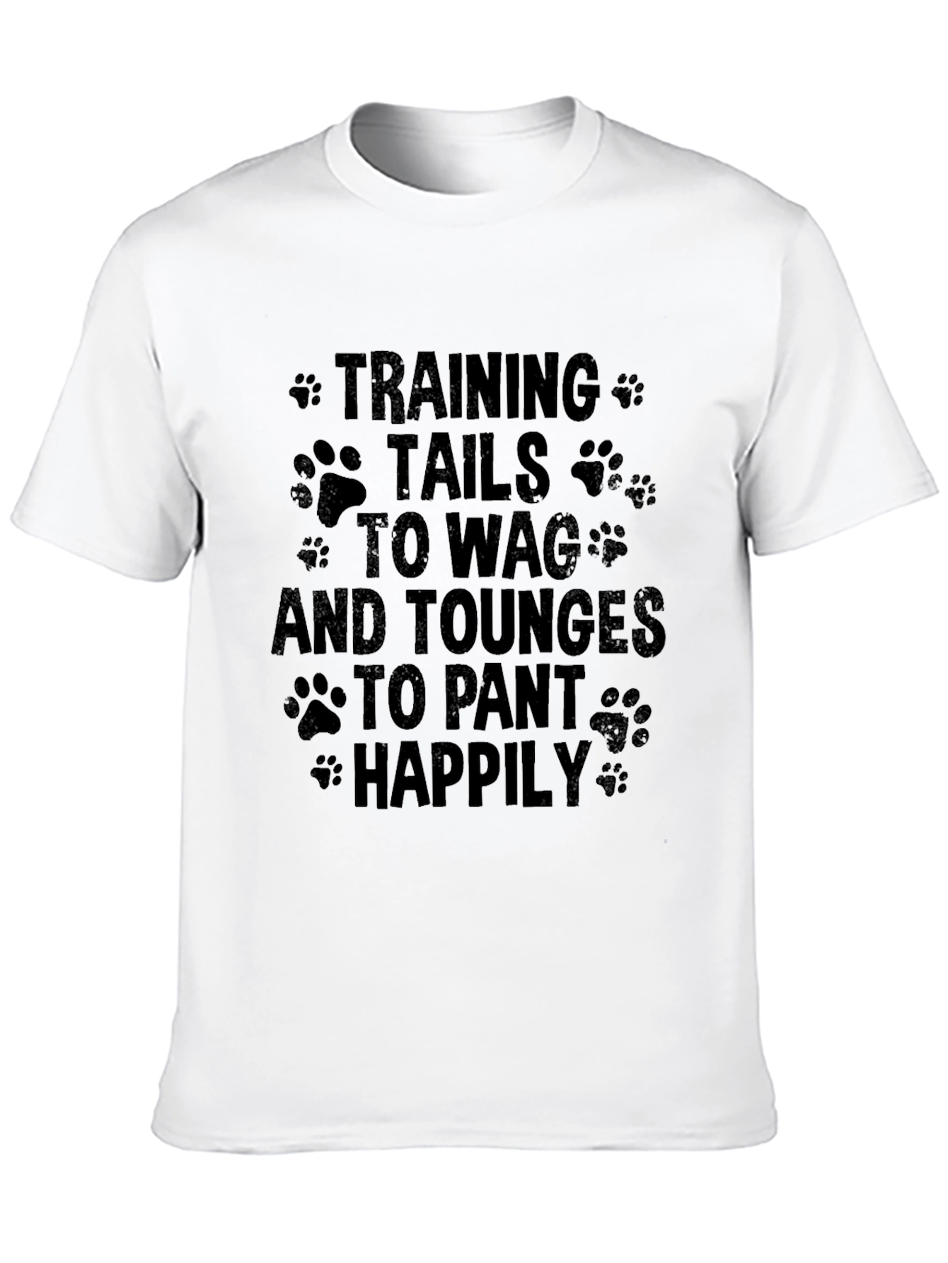 Training Tails T-Shirt - Dog Lover Tee