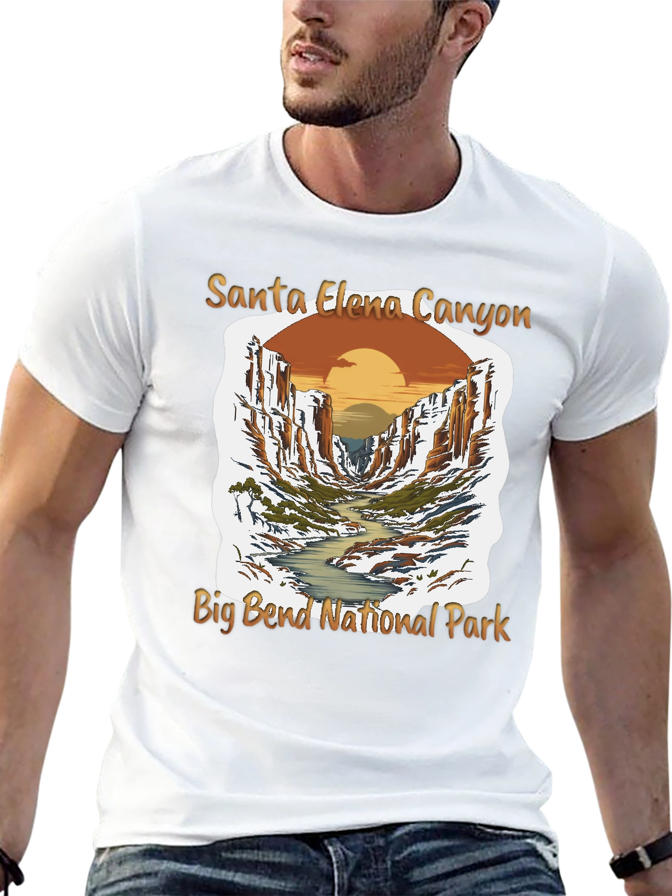 Santa Elena Canyon T-Shirt - Big Bend National Park