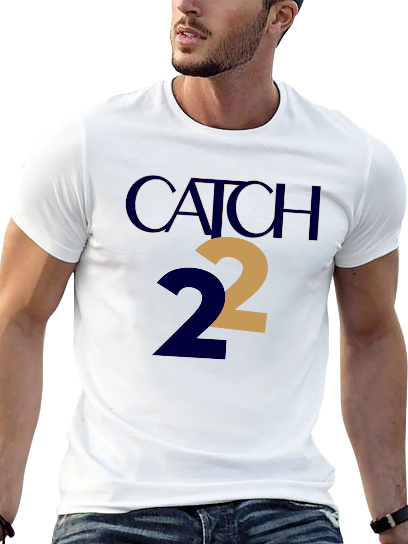 Catch-22 Graphic Tee - Classic Novel Inspired Black T-Shirt