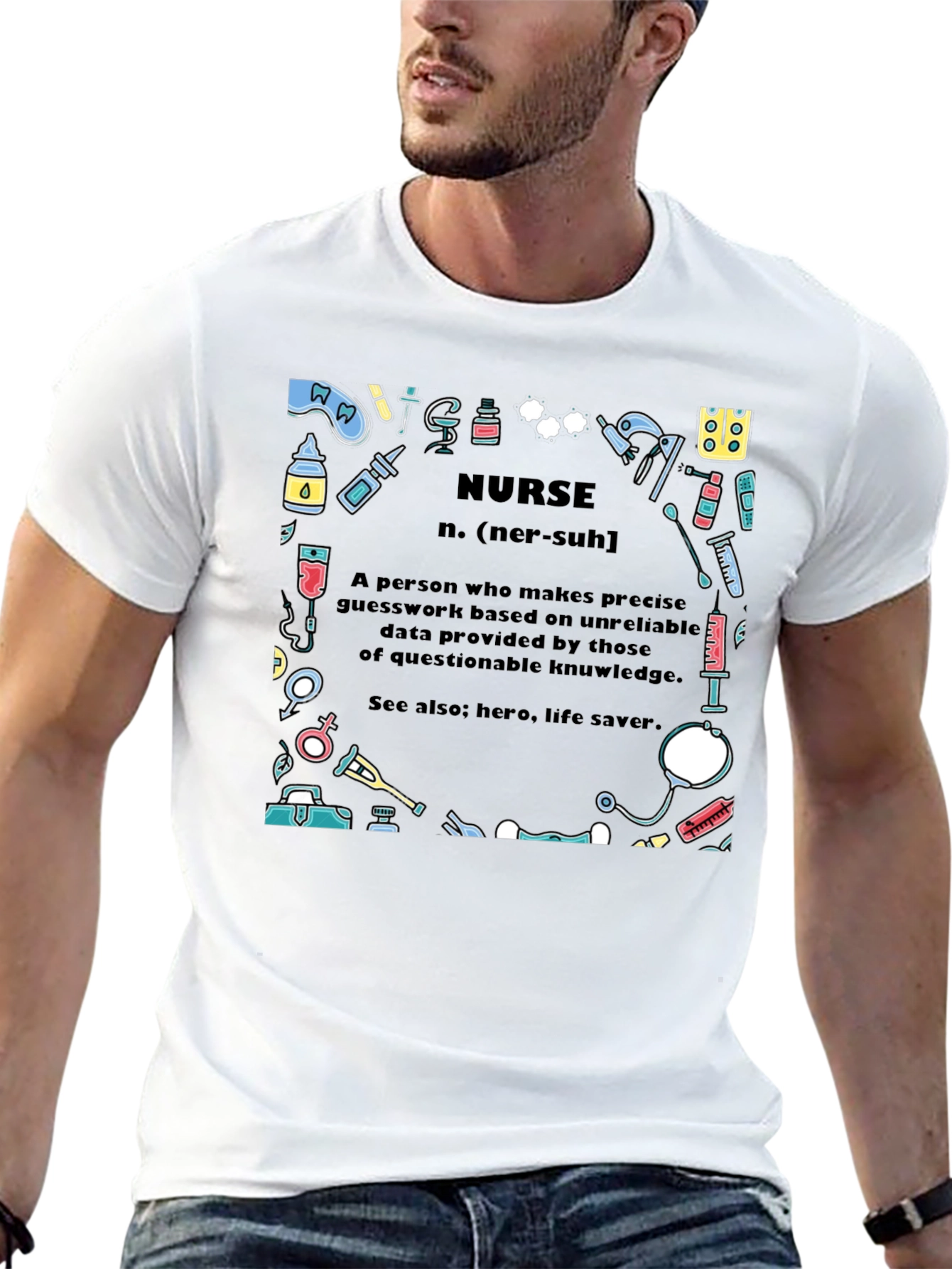 Nurse Definition Graphic T-Shirt