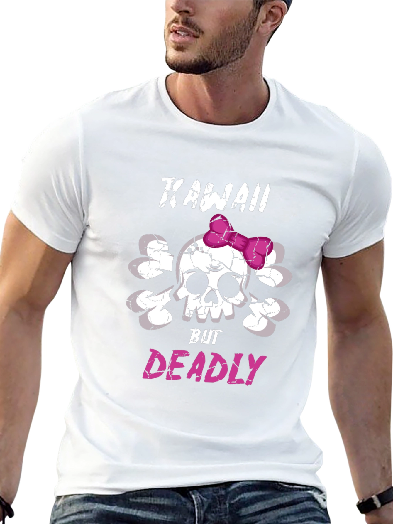 Kawaii But Deadly Skull T-Shirt