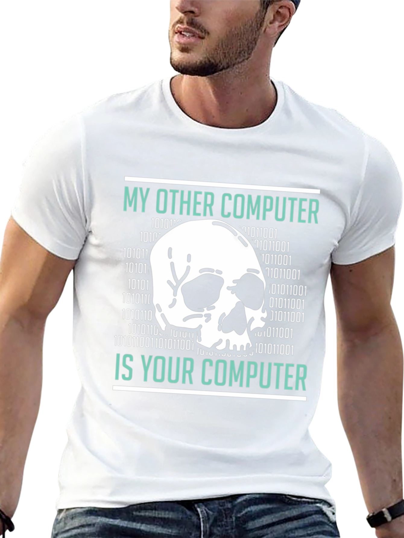 My Other Computer T-Shirt - Hacking Design