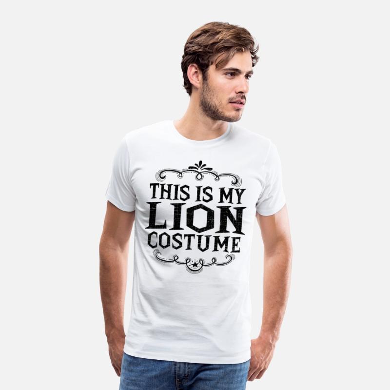This Is My Lion Costume Funny Lazy Halloween