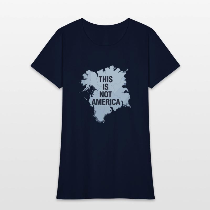 This Is Not America Anti-Trump Greenland Protest