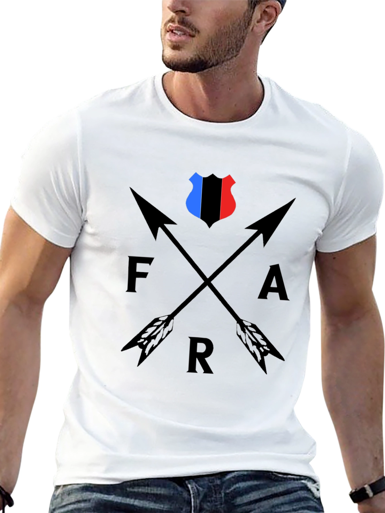 FAR Arrow Graphic Tee - Mens Black T-Shirt