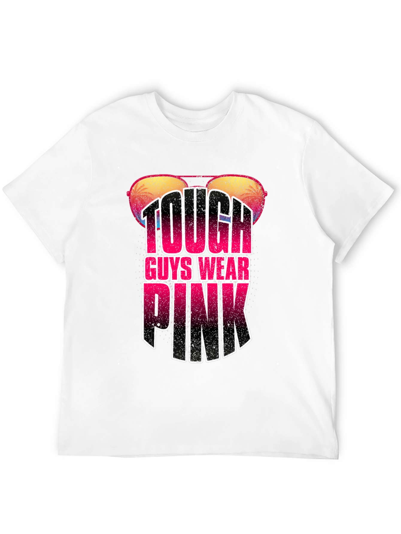 Tough Guys Wear Pink Graphic Tee