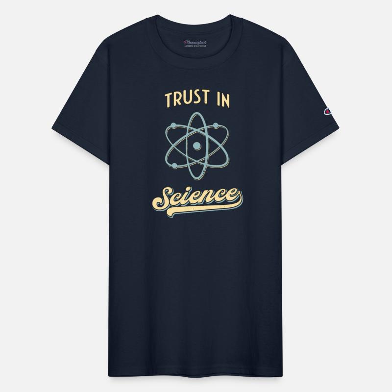 Trust In Science Physics Fun Retro Atom