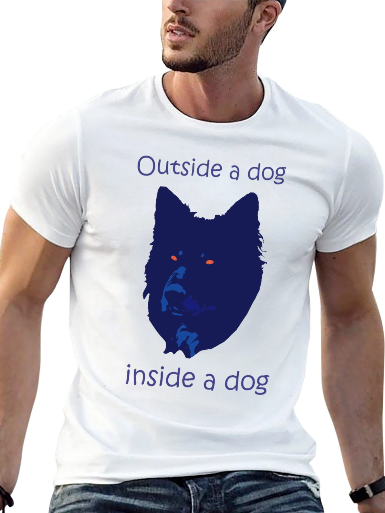 Dog Lover T-Shirt - Inside a Dog