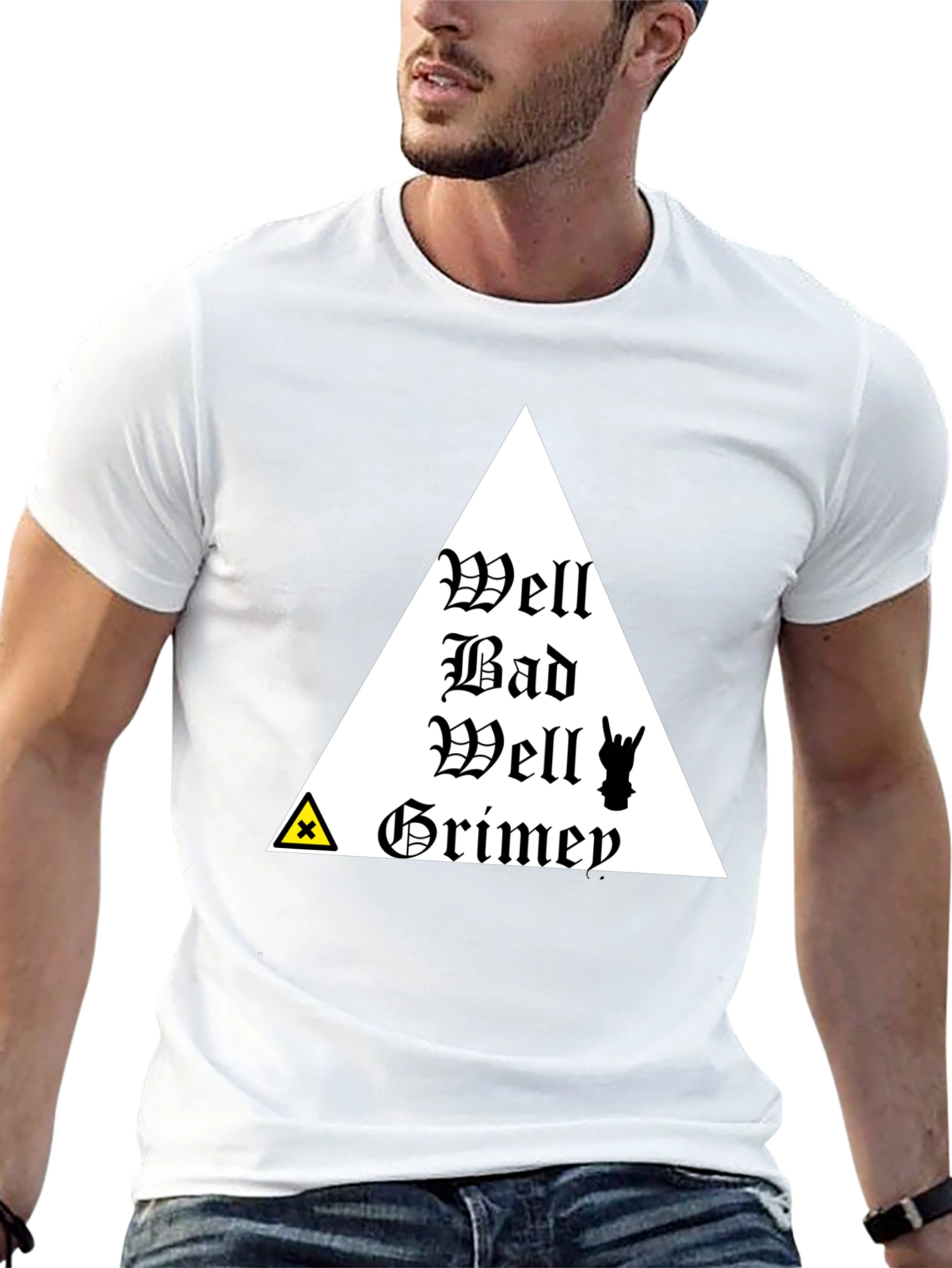 Well Bad Well Grimey Black T-Shirt