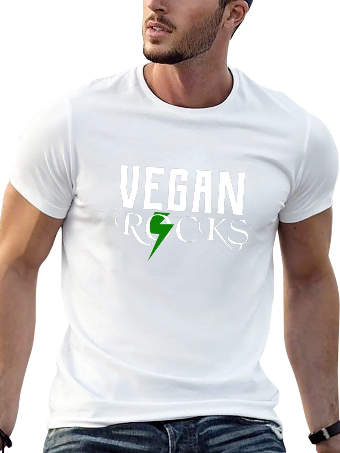 Vegan Rocks T-Shirt - Stylish & Comfortable