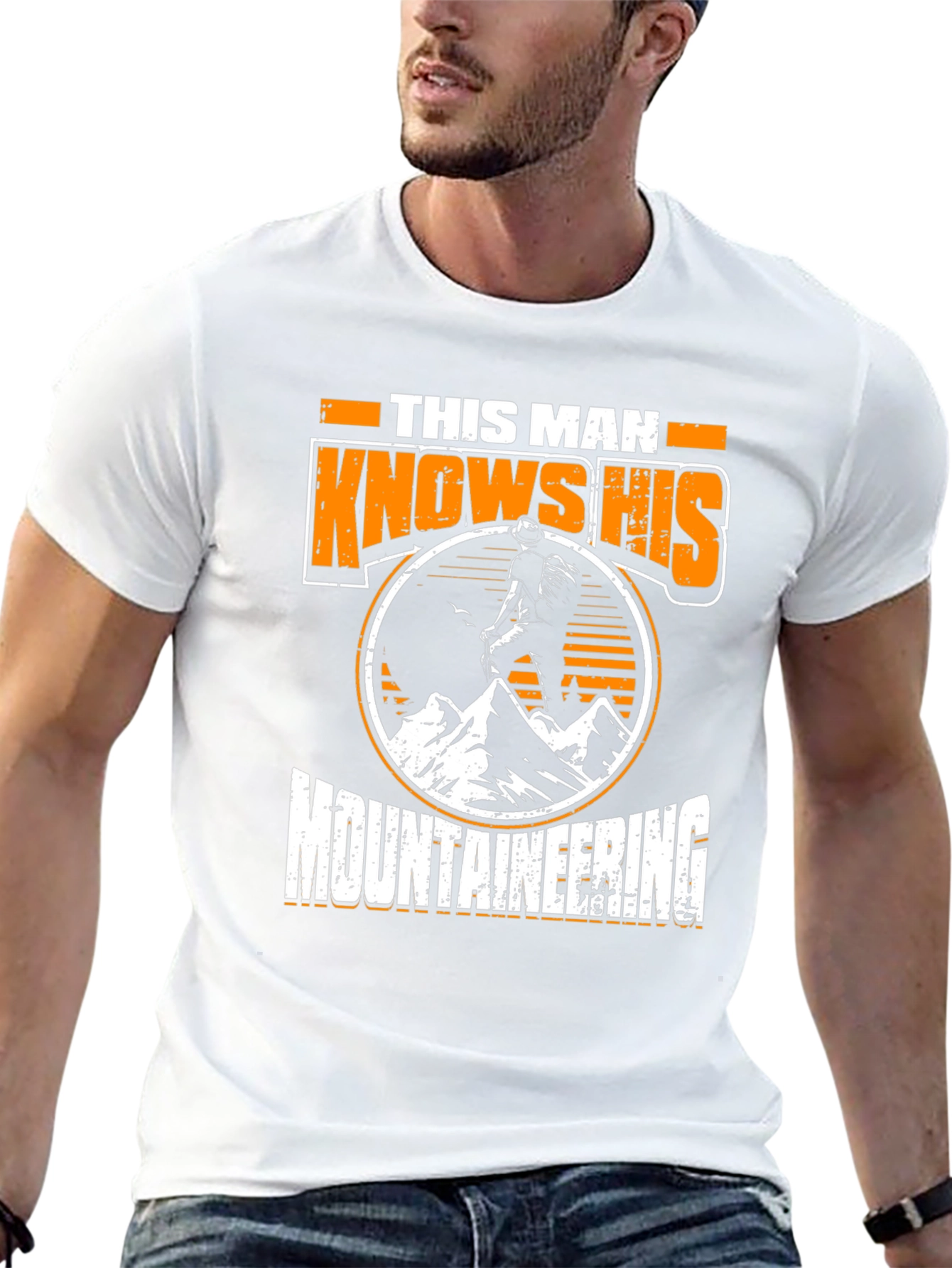 This Man Knows His Mountaineering T-Shirt