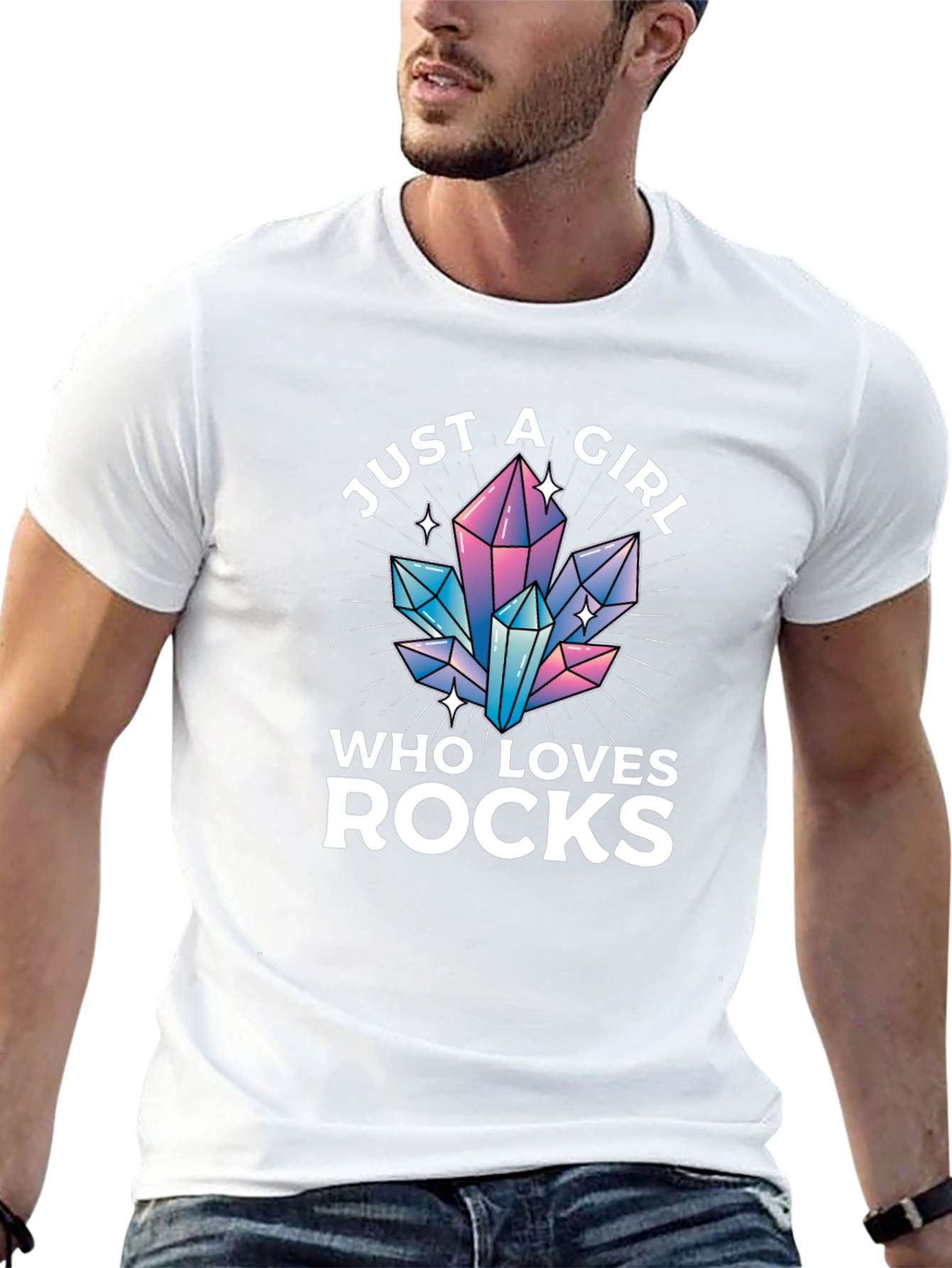 Just A Girl Who Loves Rocks T-Shirt