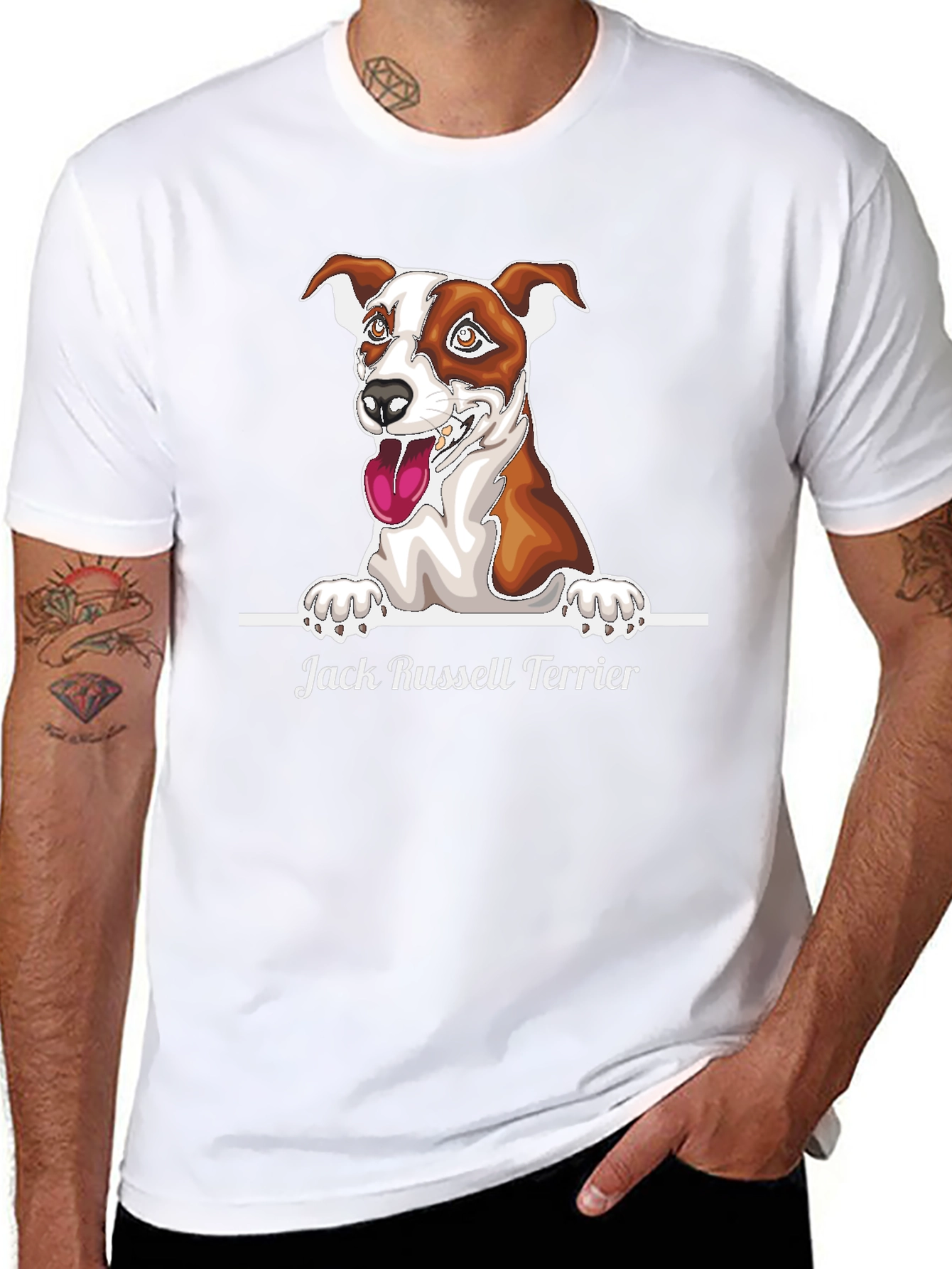 Jack Russell Terrier Graphic Tee - Dog Lover T-Shirt