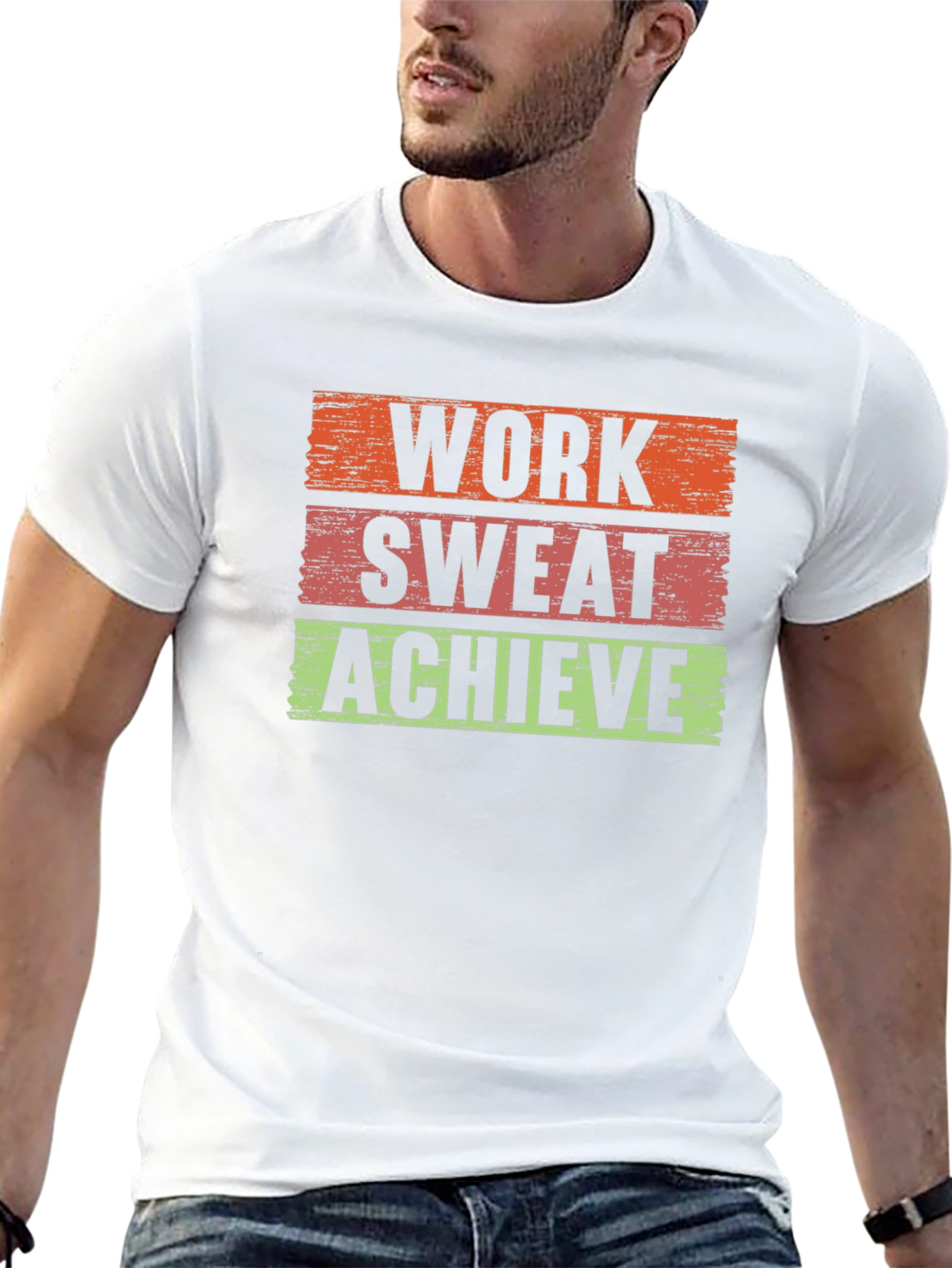 Work Sweat Achieve Graphic Tee
