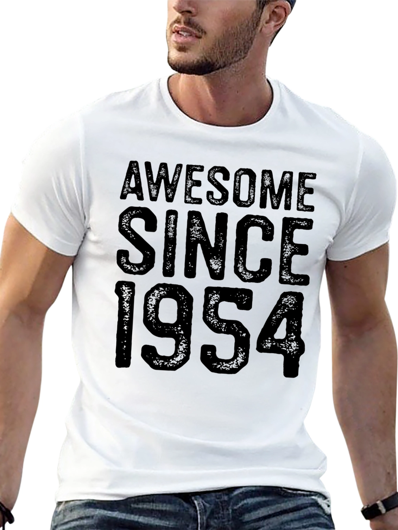 Awesome Since 1954 Black T-Shirt