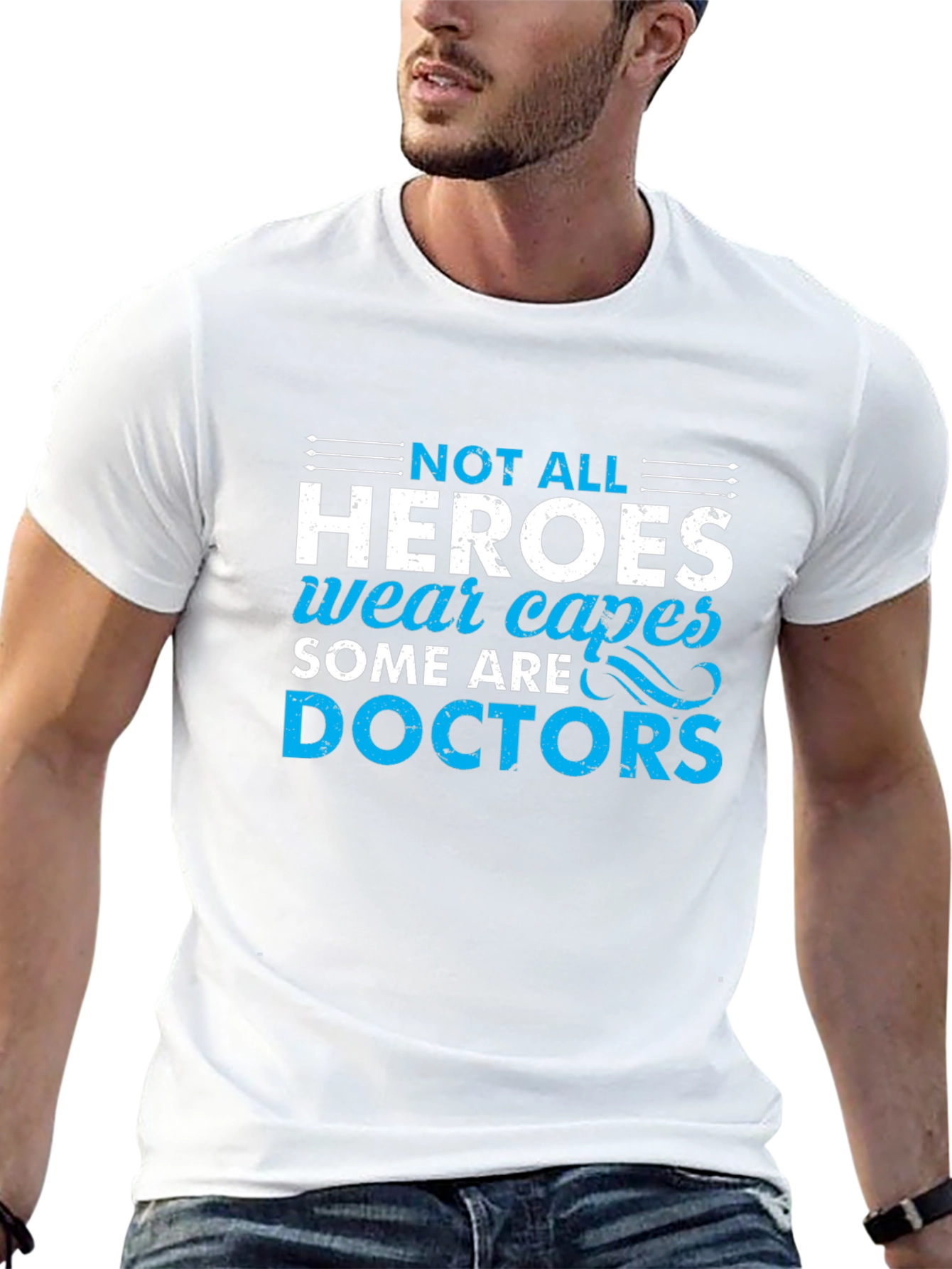 Heroes Wear Capes Doctors T-Shirt