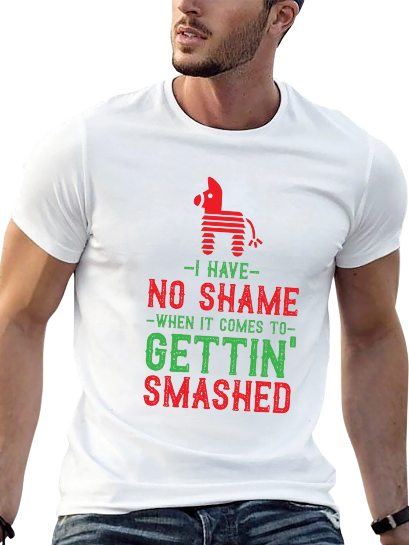 No Shame Piñata Graphic Tee - Party Time!