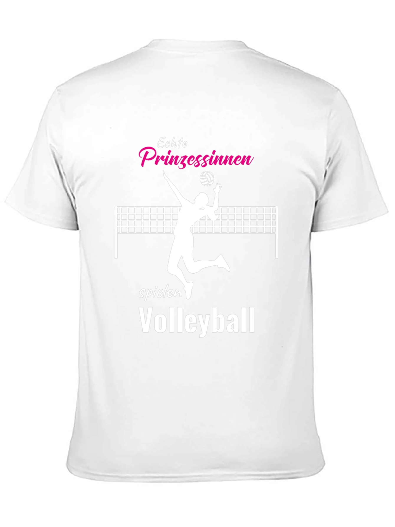 Volleyball Princesses Black Graphic T-Shirt