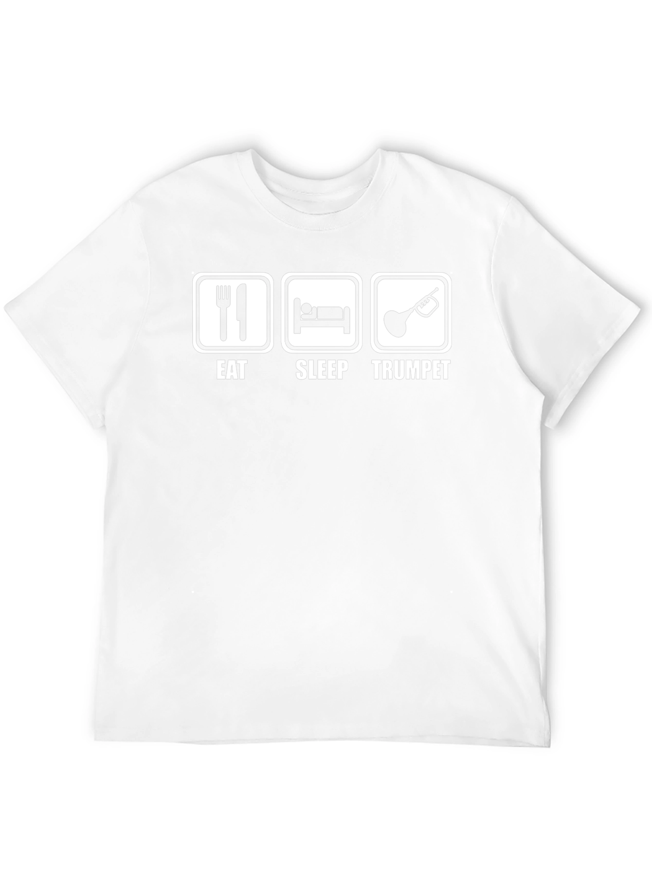 Eat Sleep Trumpet T-Shirt | Musician Gift