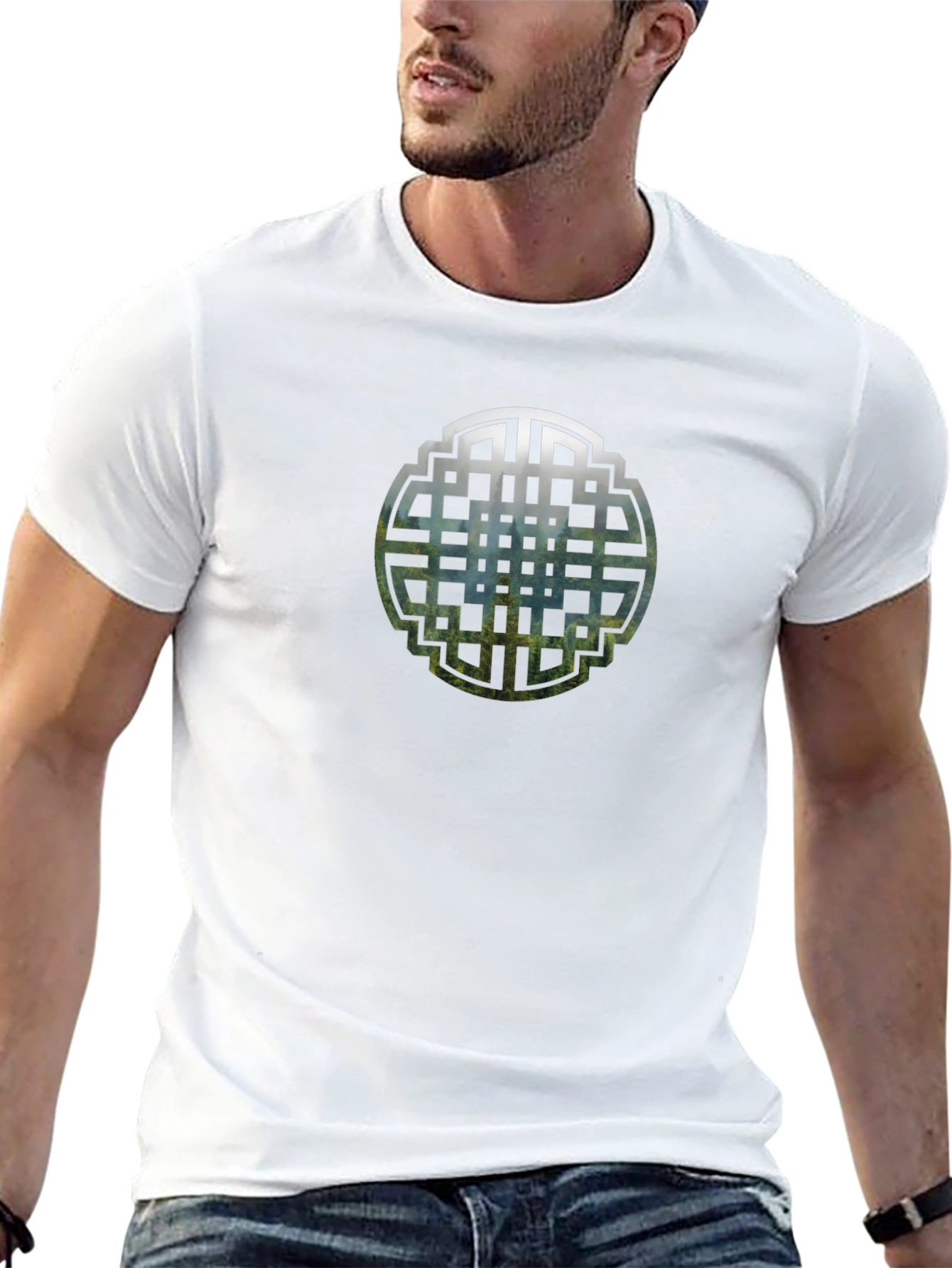 Celtic Knot Design Black T-Shirt