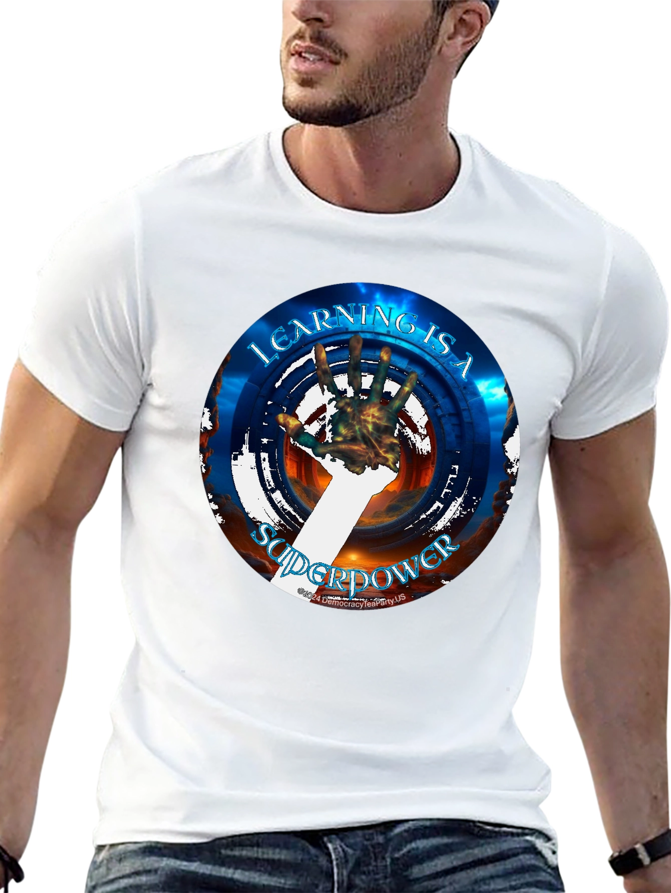 Learning is a Superpower Graphic T-Shirt