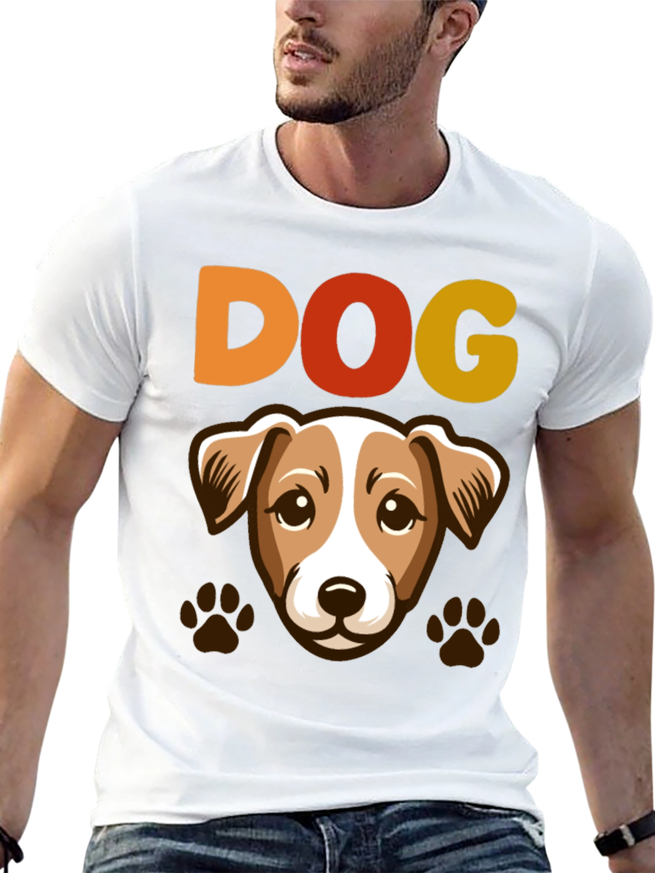 Cute Dog Graphic Tee - Pet Lover Shirt